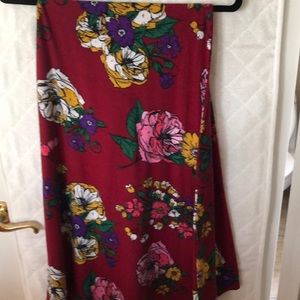 Lularoe NWOT amazing maxi skirt L